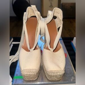 Polo by Ralph Lauren High Heeled Espadrilles